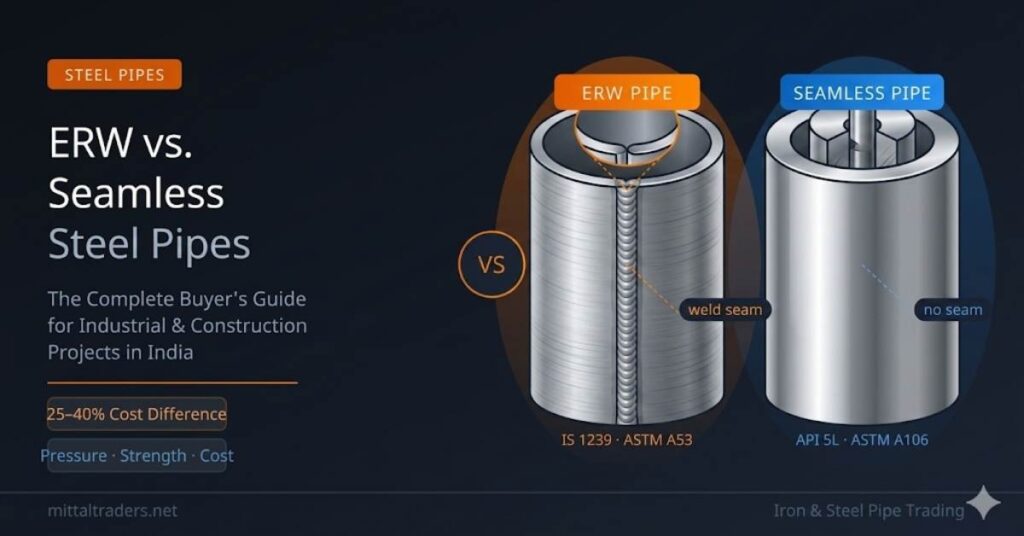ERW vs Seamless Steel Pipes comparison
