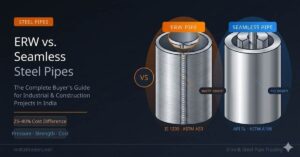 ERW vs. Seamless Steel Pipes: The Complete Buyer’s Guide for Industrial & Construction Projects (2025)